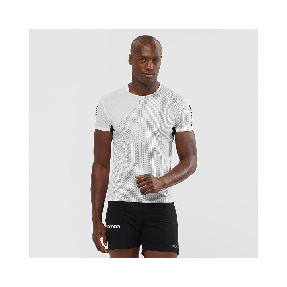 ▷ Camiseta salomon s/lab sense blanco/negro for only 73,60 €