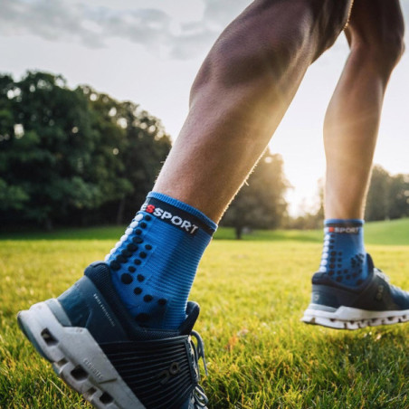 ▷ Calcetines compressport pro racing v3 run high blue lolite for only 12,00 €