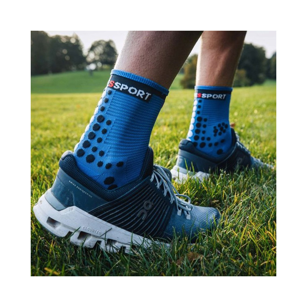 ▷ Calcetines compressport pro racing v3 run high blue lolite for only 12,00 €
