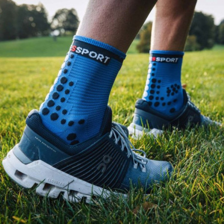 ▷ Calcetines compressport pro racing v3 run high blue lolite por SOLO 12,00 €