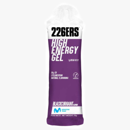 ▷ Gel high energy 226ers blackcurrant por SOLO 3,50 €