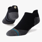 SOCKS STANCE RUN LIGHT TAB BLACK