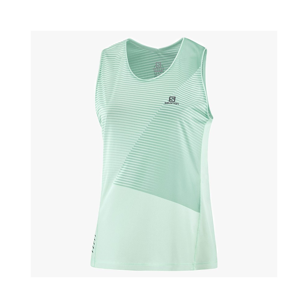 ▷ Camiseta salomon sense w opal blue for only 41,40 €