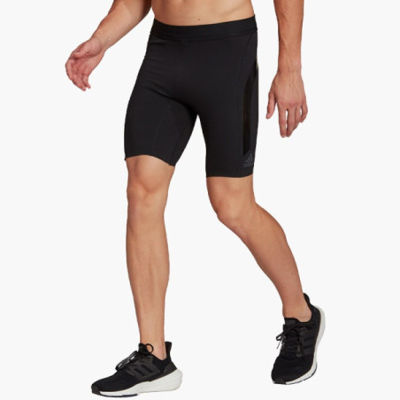 ▷ Mallas adidas adizero 1/2 negro por SOLO 56,00 €