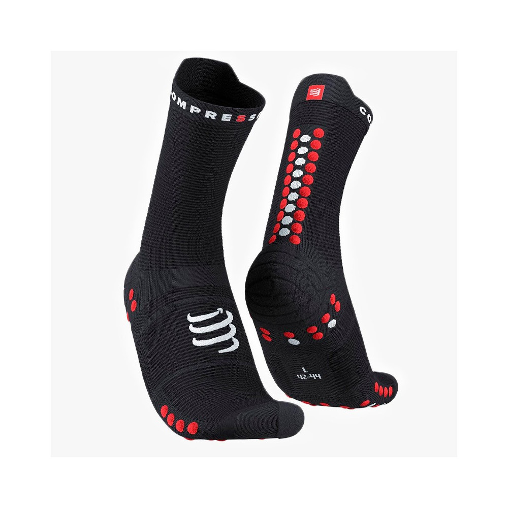 ▷ Calcetines compressport pro racing v4 run high black por SOLO 18,00 €
