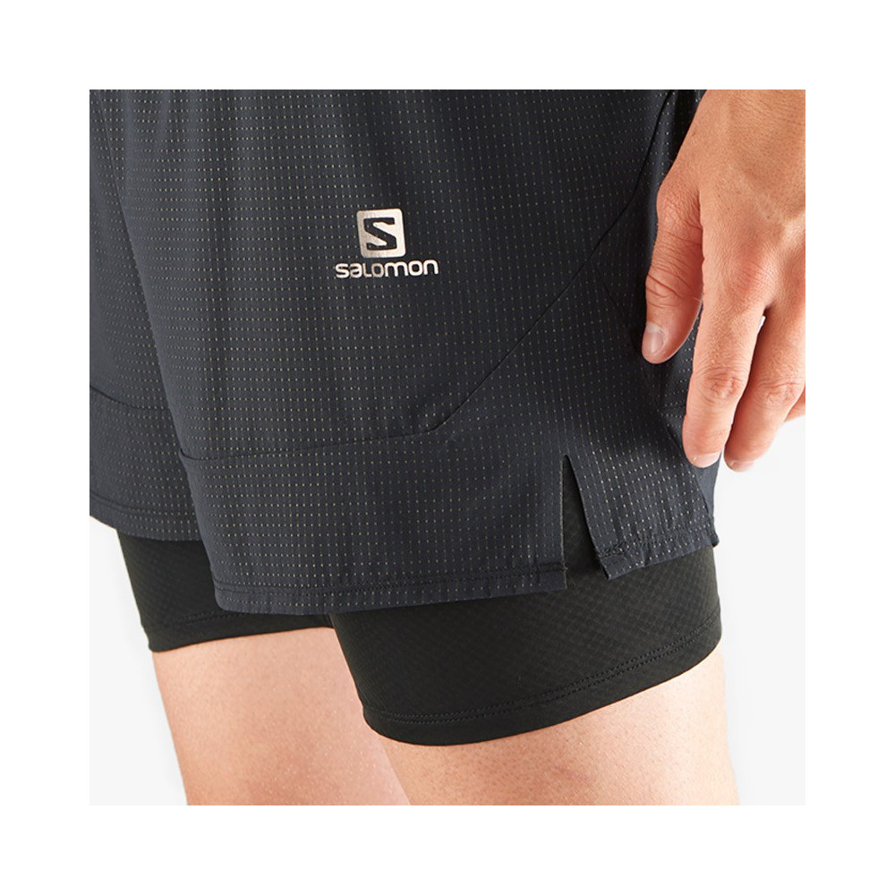 ▷ PantalÓn salomon sense 2in1 shorts negro por SOLO 80,00 €
