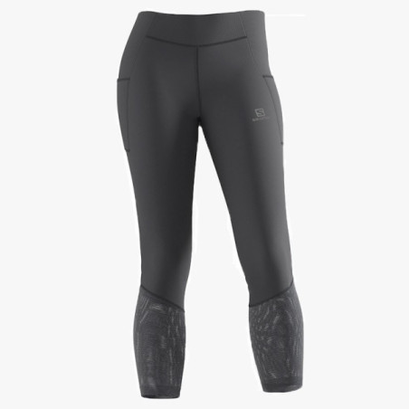 ▷ Mallas salomon cross run mujer negro/est por SOLO 35,00 €
