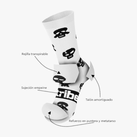 ▷ Calcetines tribe skull rosa por SOLO 14,99 €