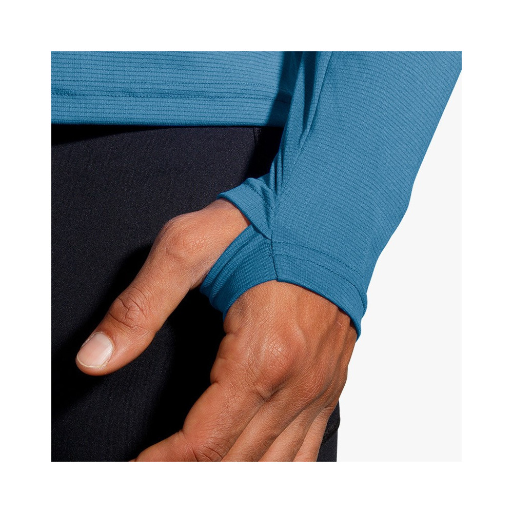 ▷ Camiseta brooks atmosphere larga azul por SOLO 35,00 €