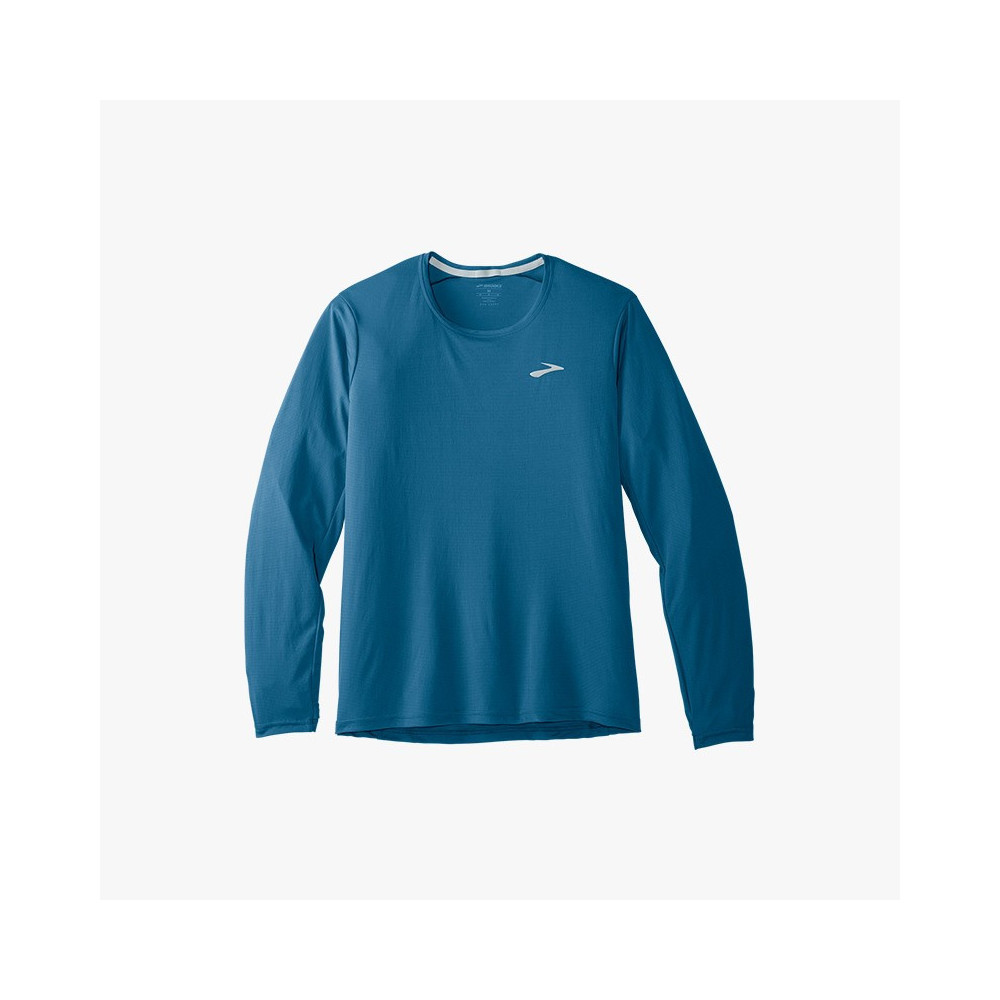 ▷ Camiseta brooks atmosphere larga azul por SOLO 35,00 €
