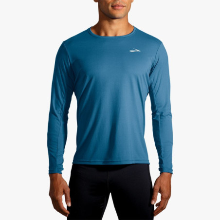 ▷ Camiseta brooks atmosphere larga azul por SOLO 35,00 €