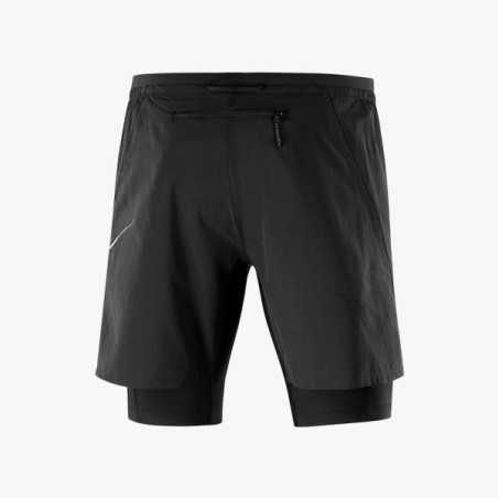▷ PantalÓn salomon cross tw shorts negro por SOLO 42,00 €