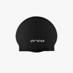 ORCA SWIMCAP BLACK SILICONE CAP