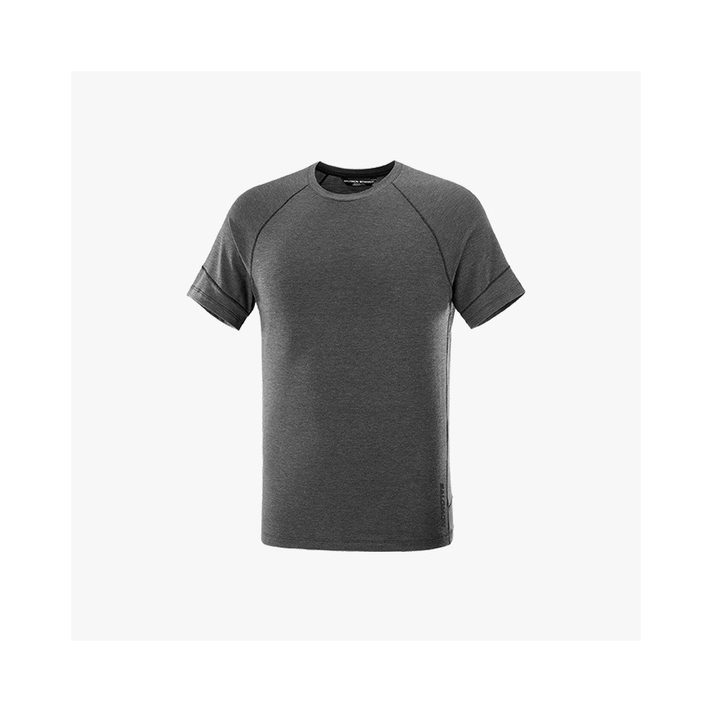 ▷ Camiseta salomon runlife ss negro por SOLO 38,50 €