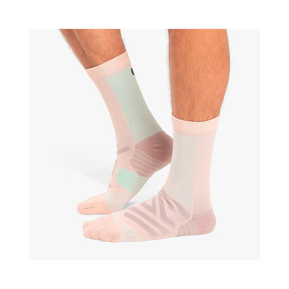 ▷ Calcetines on performance high sock rosa por SOLO 24,95 €