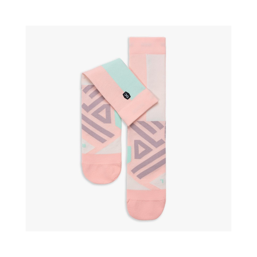 ▷ Calcetines on performance high sock rosa por SOLO 24,95 €