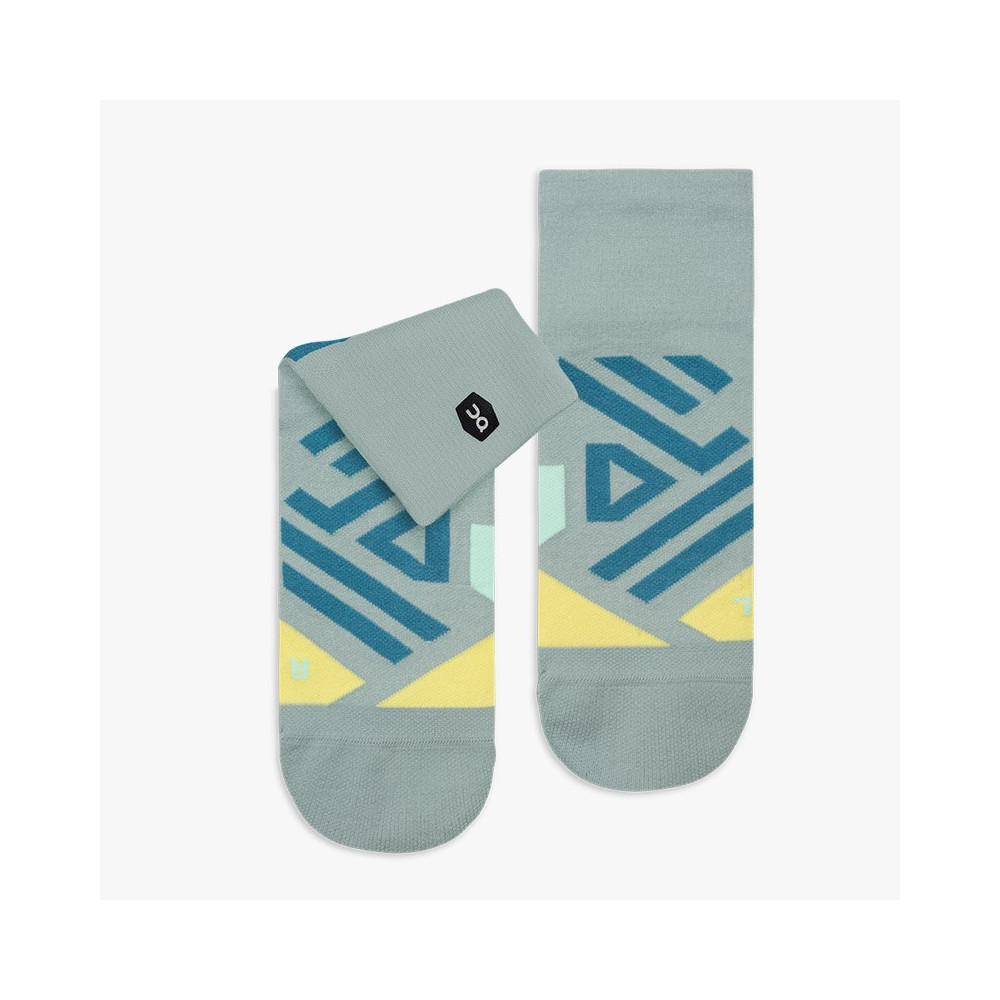 ▷ Calcetines on performance mid sock w gris/azul for only 21,95 €