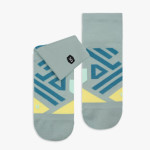 SOCKS ON PERFORMANCE MID SOCK W GREY/BLUE