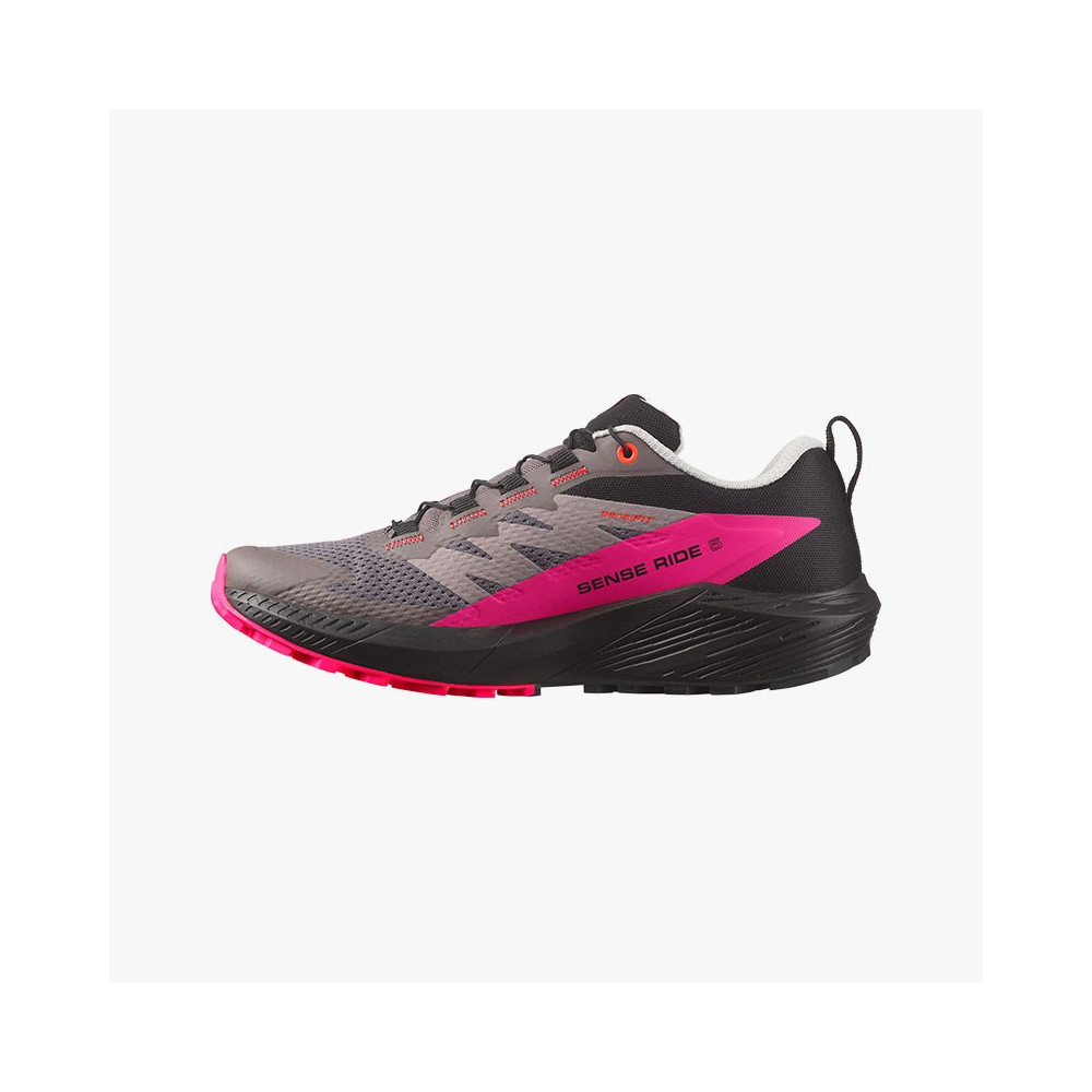 ▷ Salomon sense ride 5 w negro/rosa for only 130,00 €