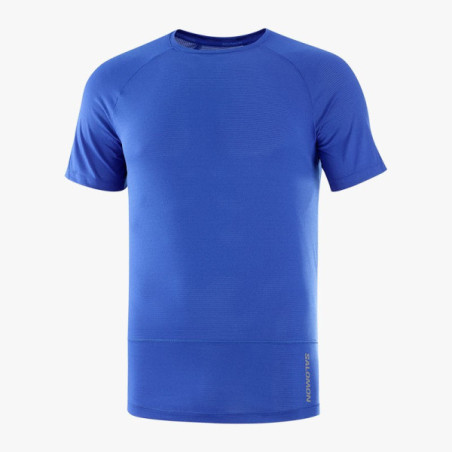 ▷ Camiseta salomon cross run ss azul for only 40,00 €