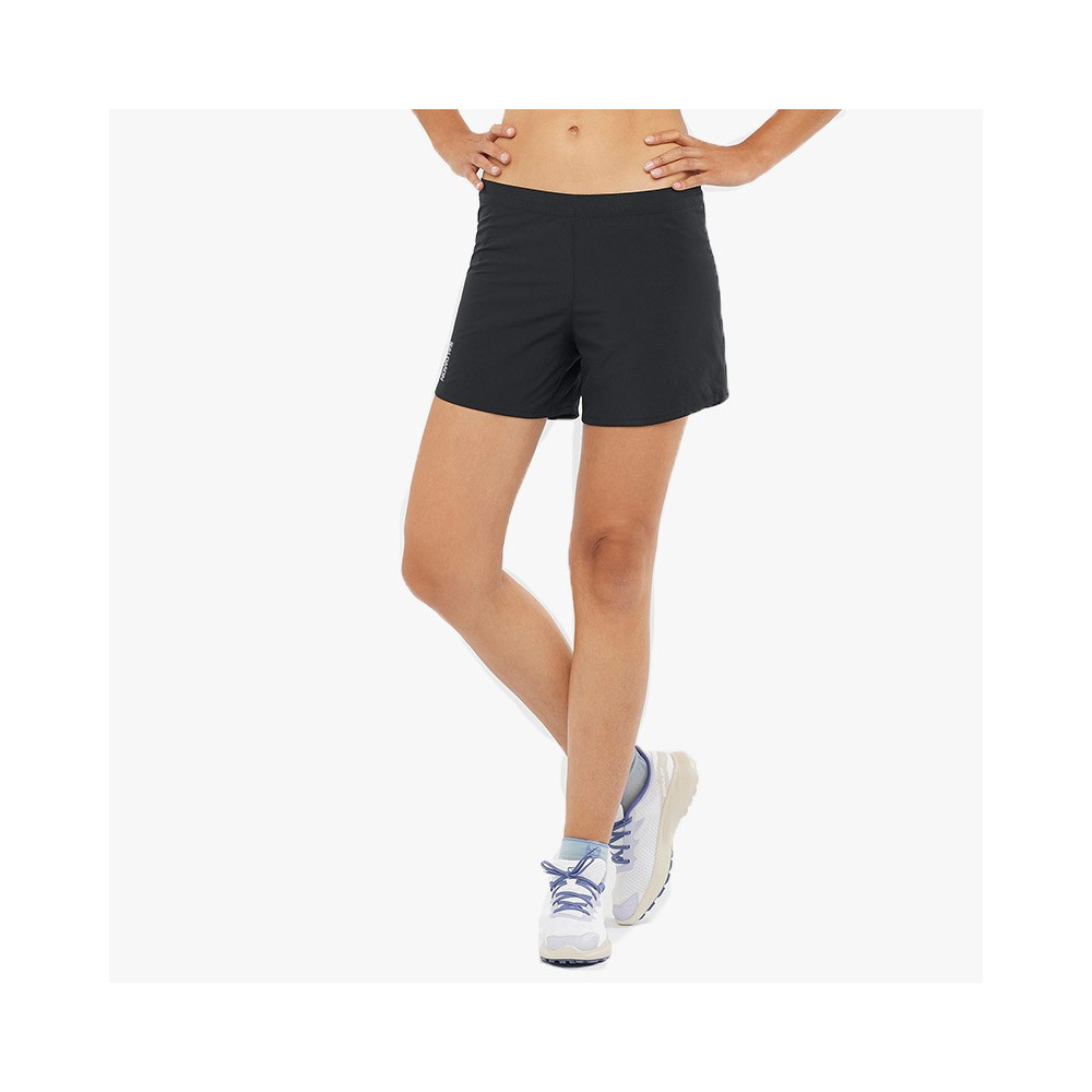 ▷ Pantalon salomon cross 5 short w negro por SOLO 45,00 €