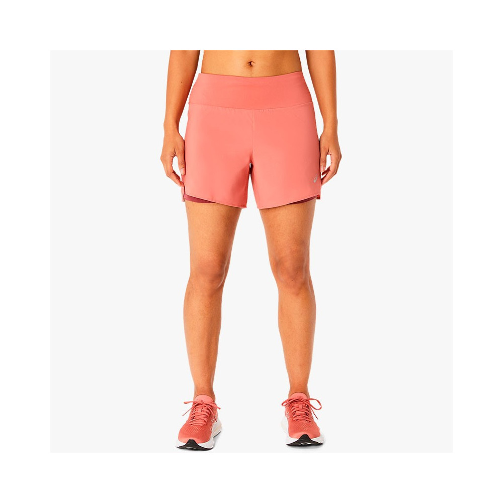 ▷ PantalÓn asics road 2in11 5.5 w coral por SOLO 55,00 €