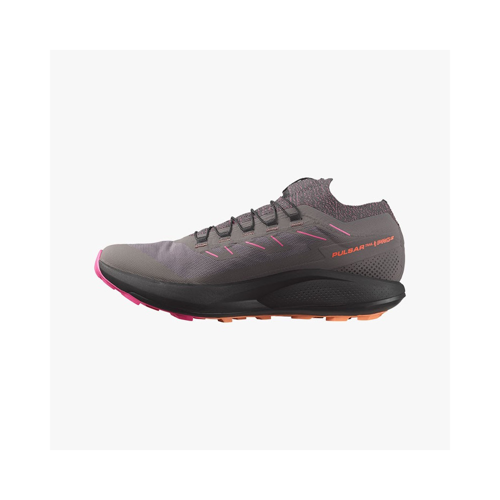 ▷ Salomon pulsar trail 2 pro gris/rosa por SOLO 170,00 €