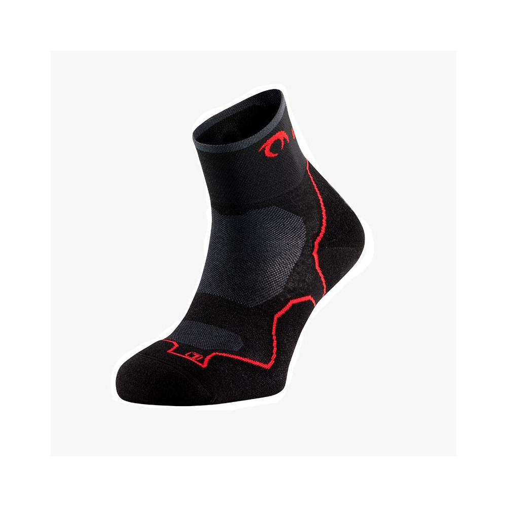 ▷ Calcetines lurbel desafio three negro/rojo por SOLO 21,50 €
