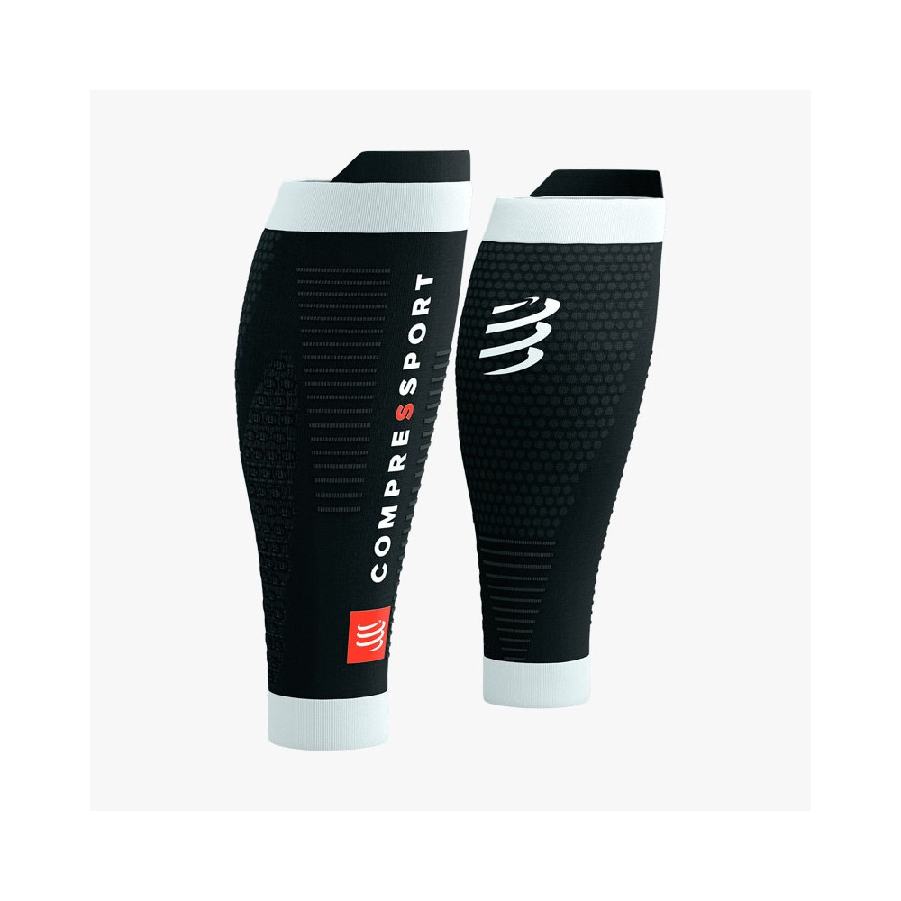 ▷ Pantorrilleras compressport r2 3.0 negro/blanco por SOLO 40,00 €