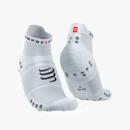 ▷ Calcetines compressport pro racing sock v4 run low white for only 18,00 €