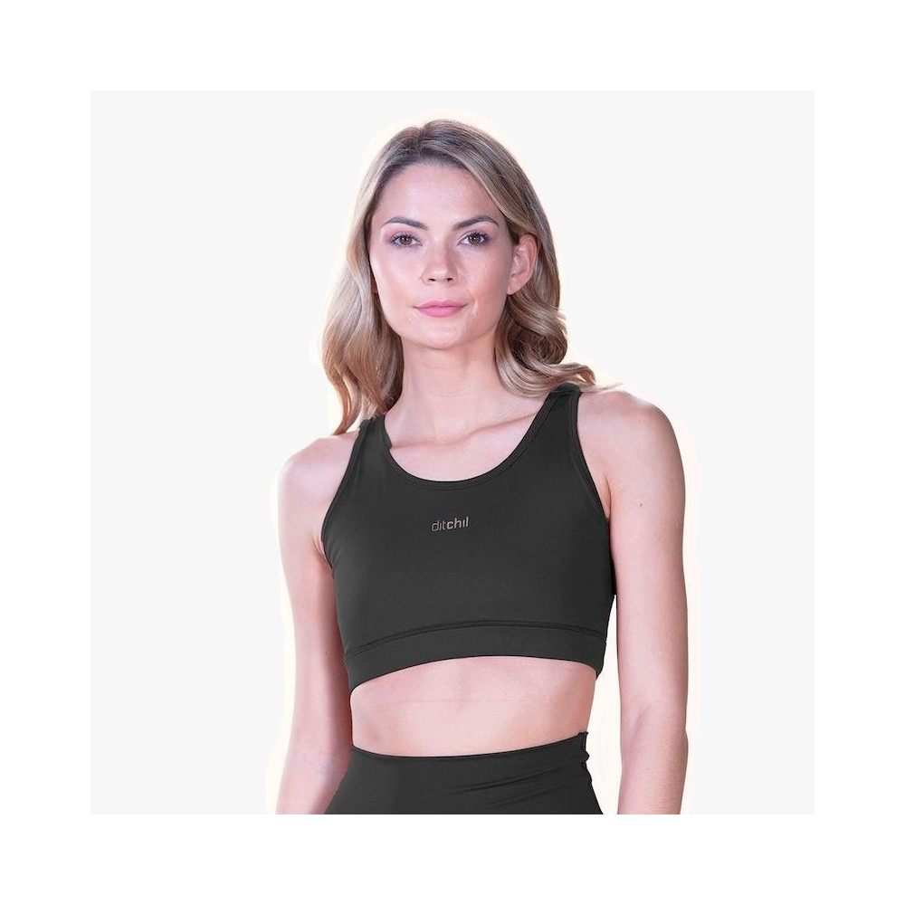 ▷ Sports bra ditchil courage negro por SOLO 38,00 €