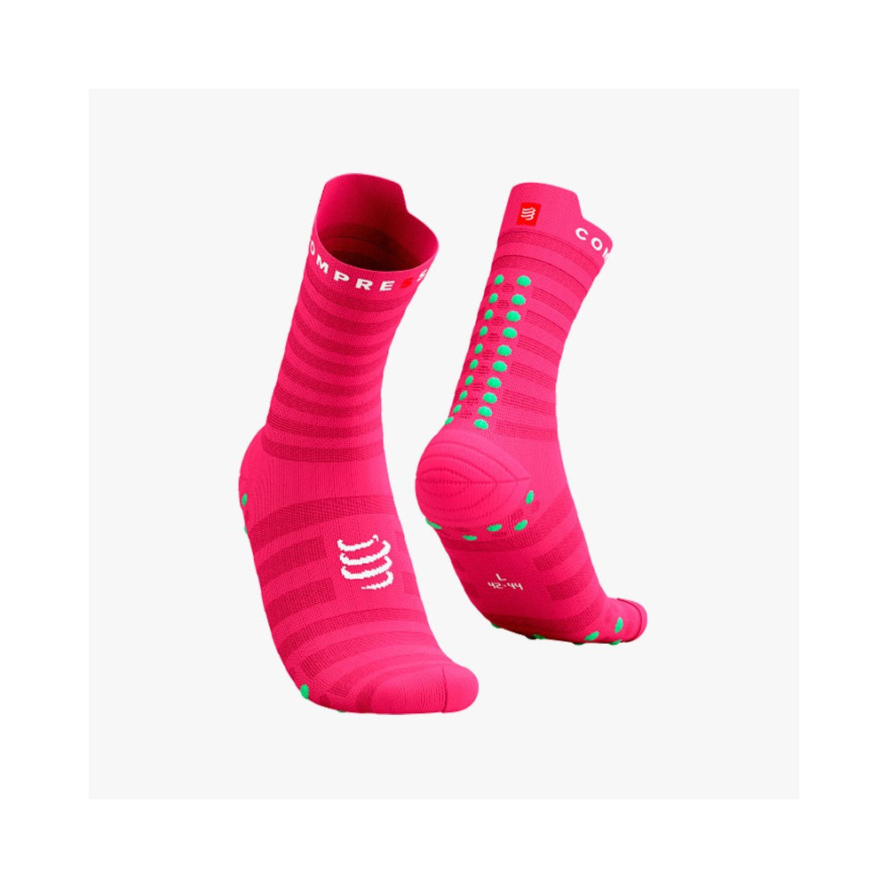 ▷ Calcetines compressport pro racing v4 ultralight high hot pink por SOLO 19,00 €