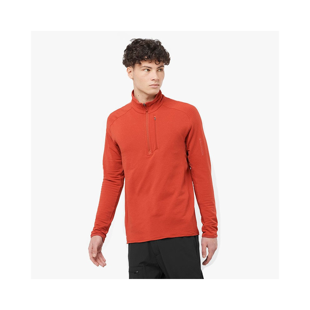▷ Camiseta salomon essential warm naranja por SOLO 70,00 €