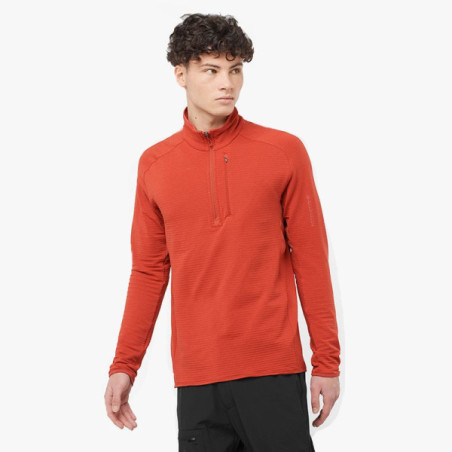 ▷ Camiseta salomon essential warm naranja por SOLO 70,00 €