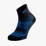 LURBEL RACE THREE SOCKS BLACK/ROYAL BLUE