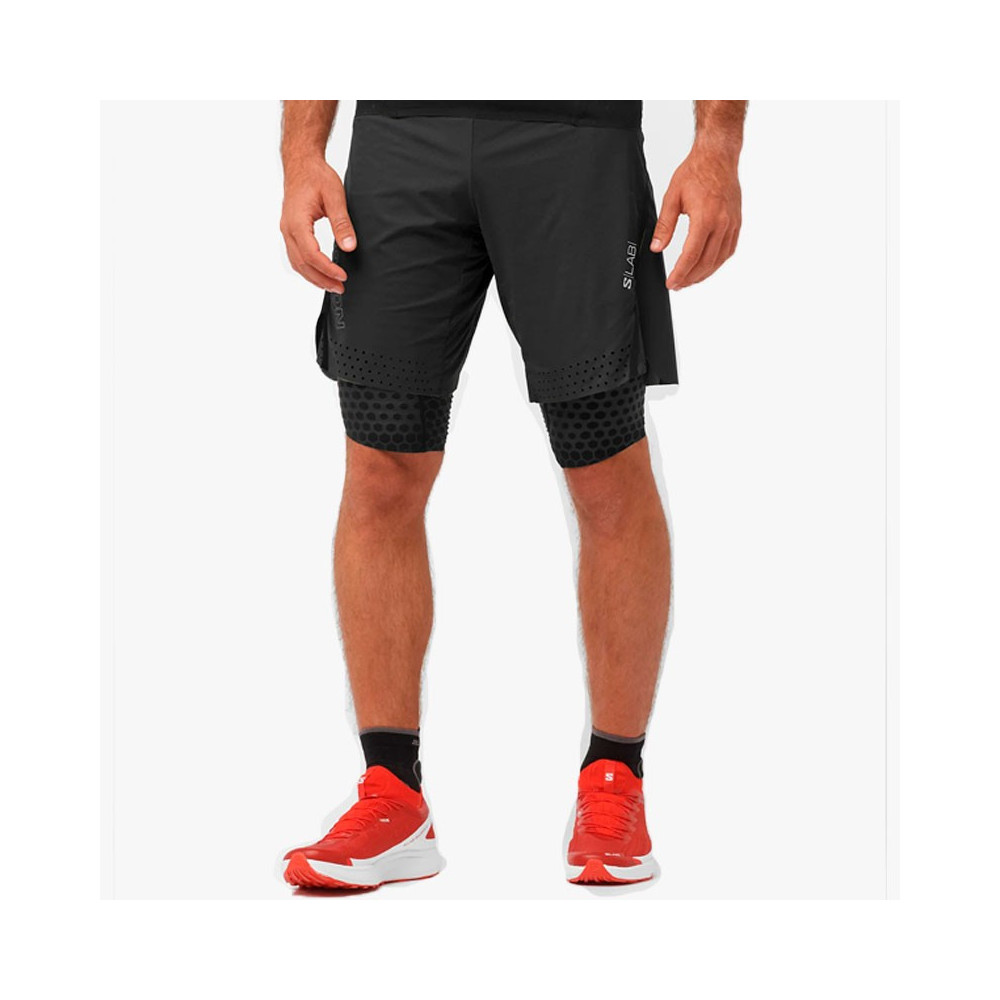 ▷ PantalÓn salomon s/lab ultra 2in1 negro por SOLO 98,00 €