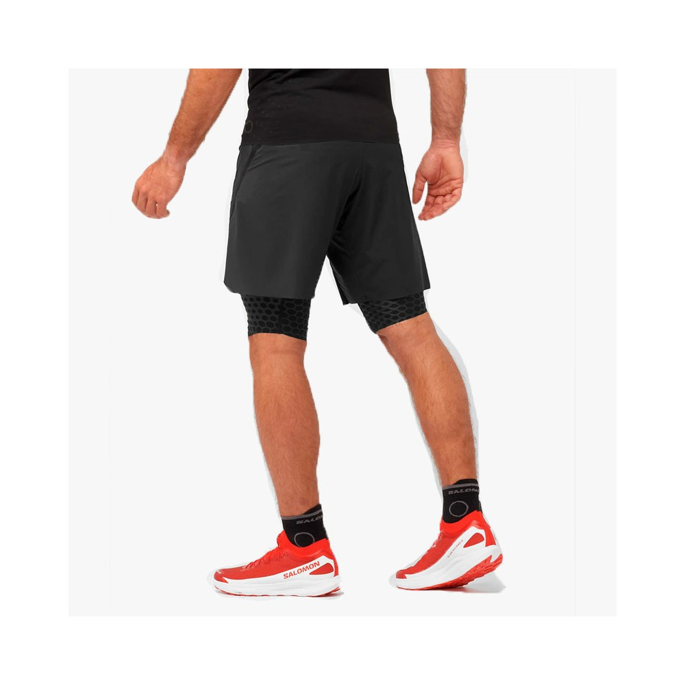▷ PantalÓn salomon s/lab ultra 2in1 negro por SOLO 98,00 €