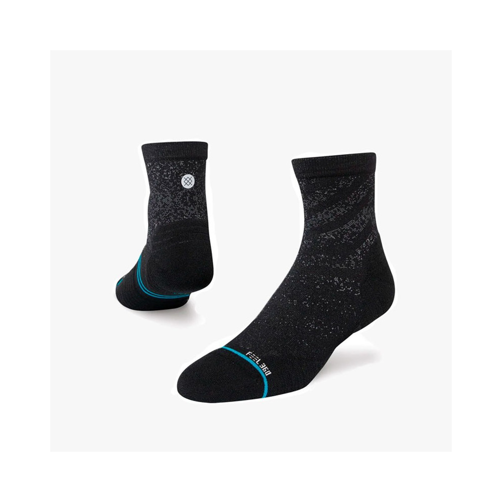 ▷ Calcetines stance run light quarter negro por SOLO 17,00 €