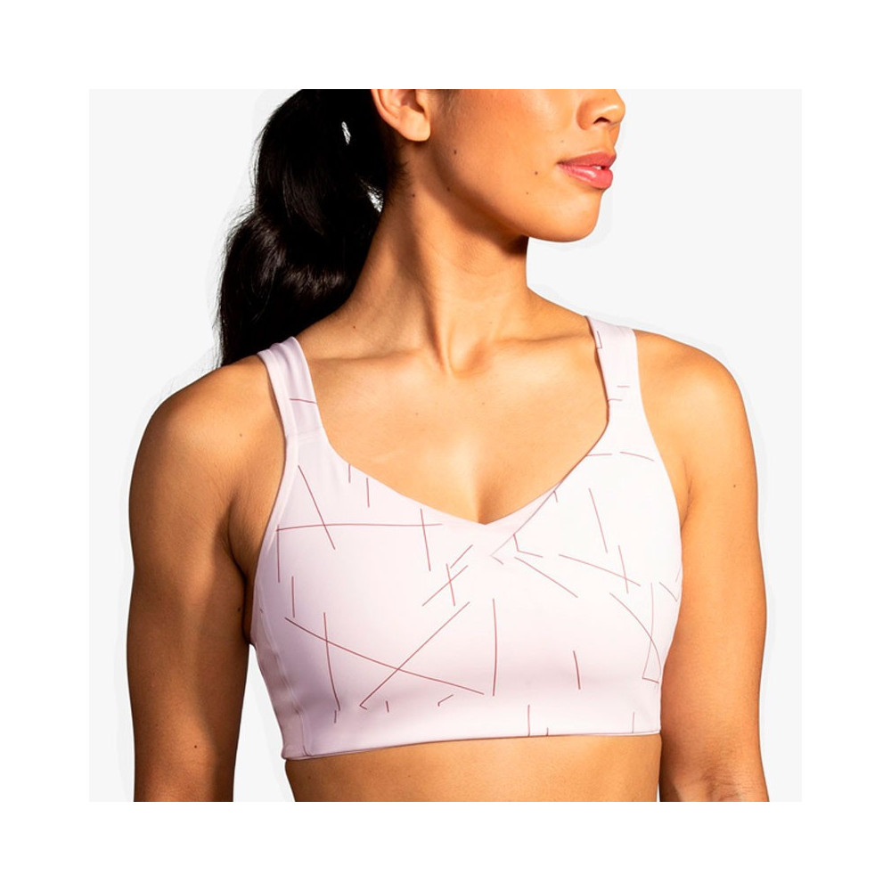 ▷ Bra brooks drive convertible pink print por SOLO 35,00 €