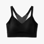 BROOKS DRIVE INTERLACE BRA BLACK
