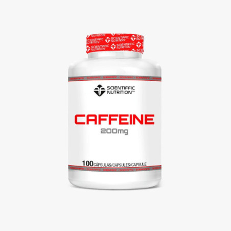 ▷ CafeÍna 200mg scientiffic nutrition 100 caps por SOLO 12,90 €