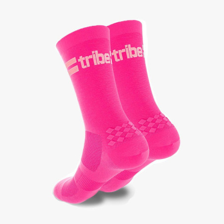 ▷ Calcetines tribe run 2.0 rosa fluor por SOLO 16,95 €