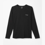 NNORMAL MERINO LONG SLEEVE T-SHIRT BLACK