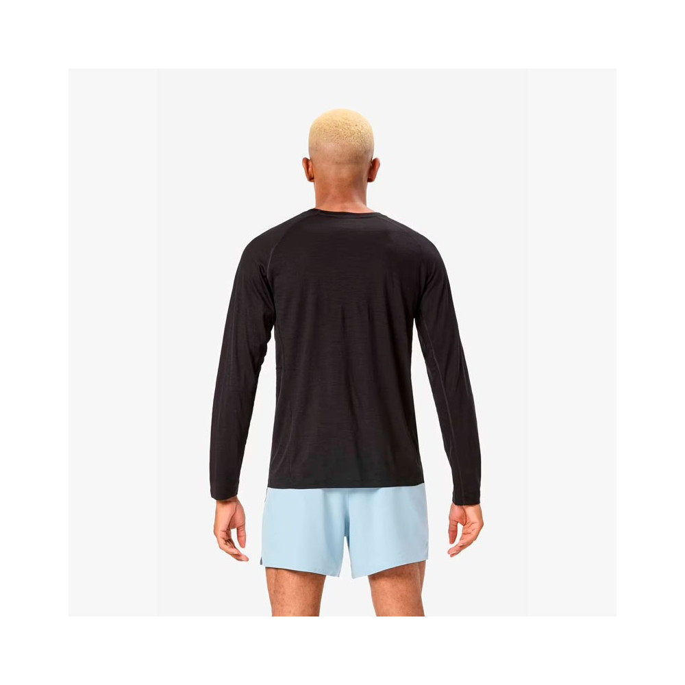 ▷ Camiseta nnormal merino long sleeve negro por SOLO 90,00 €