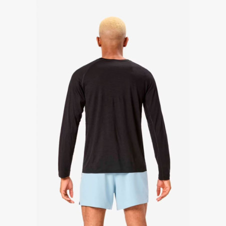 ▷ Camiseta nnormal merino long sleeve negro por SOLO 90,00 €