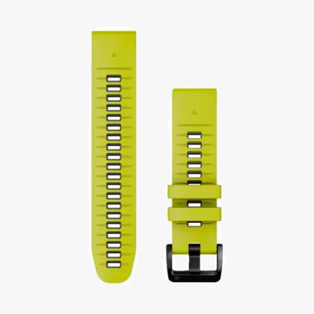 ▷ Correa garmin quickfit 22mm gris/lima por SOLO 49,99 €
