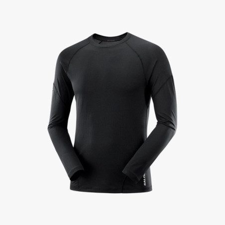 ▷ Camiseta salomon cross run ls negro por SOLO 55,00 €