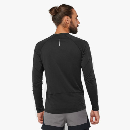 ▷ Camiseta salomon cross run ls negro por SOLO 55,00 €
