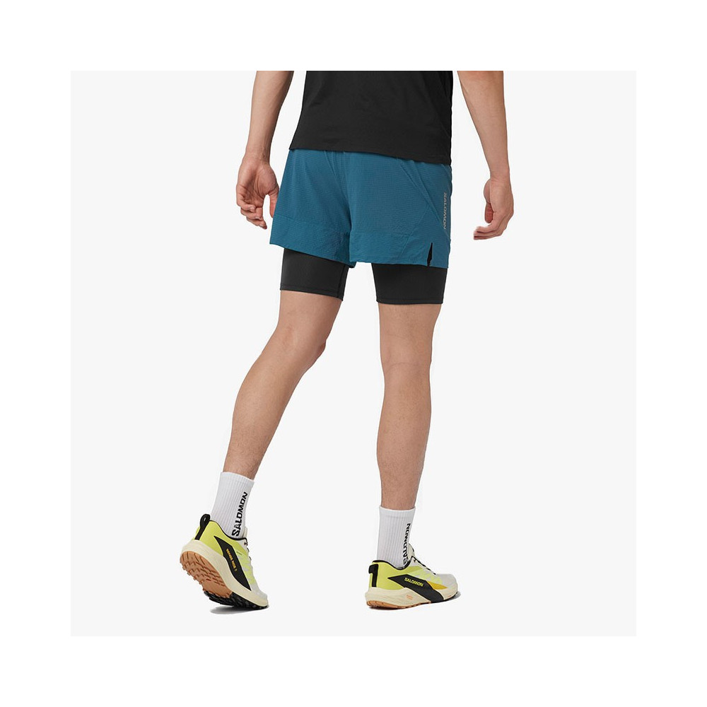 ▷ PantalÓn salomon sense 2in1 shorts azul por SOLO 56,00 €