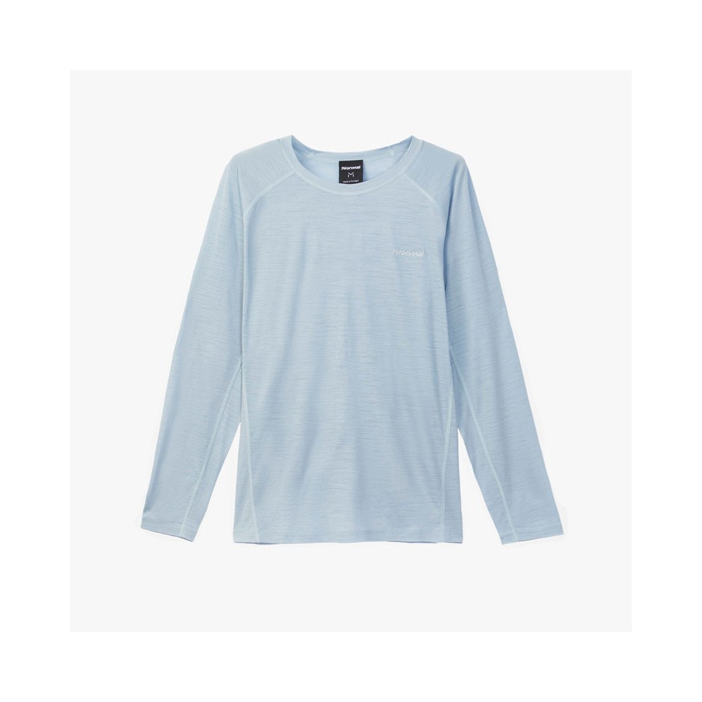 ▷ Camiseta nnormal merino long sleeve w azul por SOLO 90,00 €